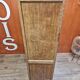Oak wardrobe 2 doors Art Deco style renovated