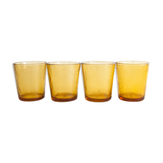 Four glasses cat