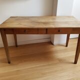 Table de ferme 4 tiroirs