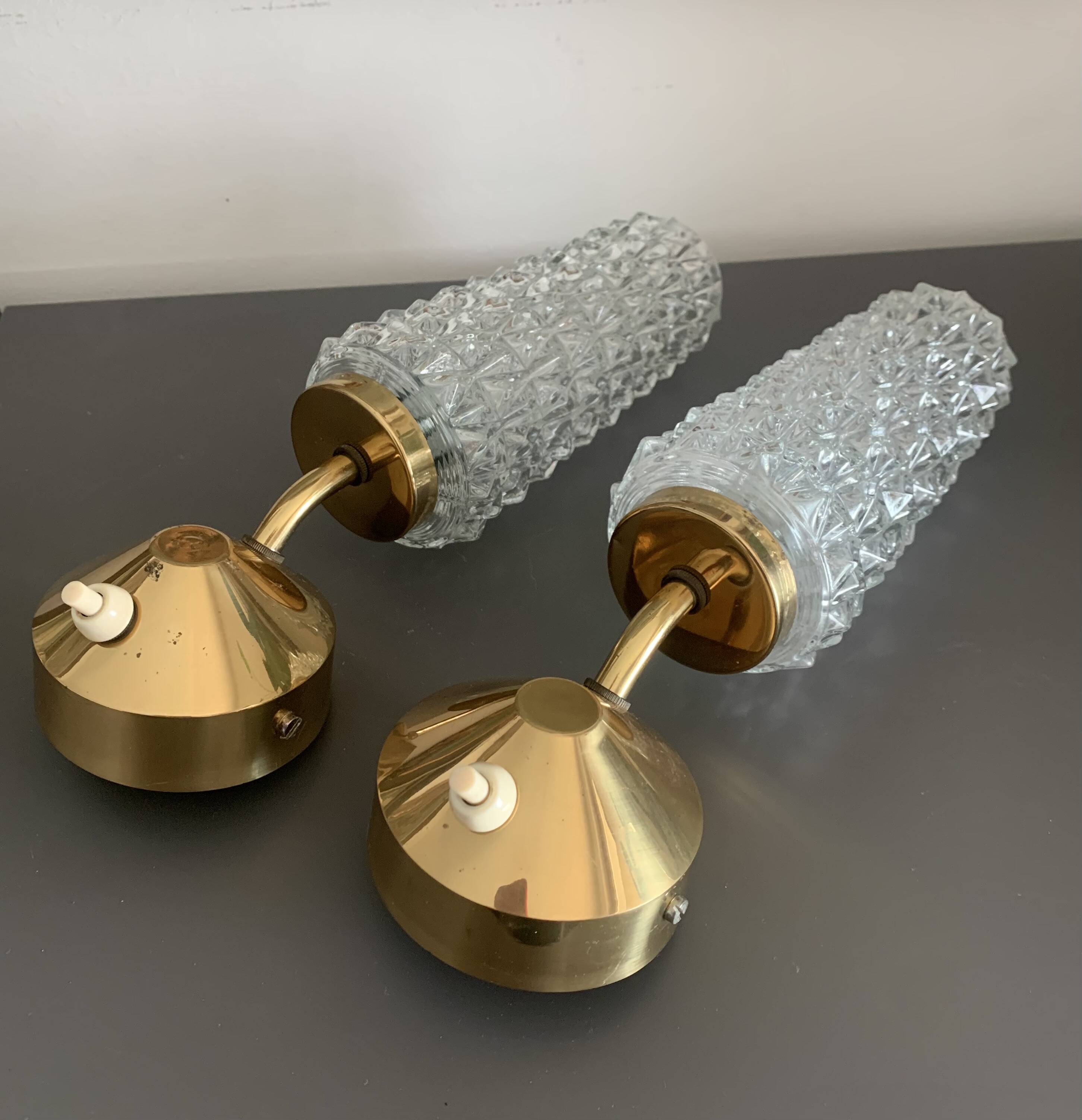 Pair of bedside lamps, Germany, 1960s