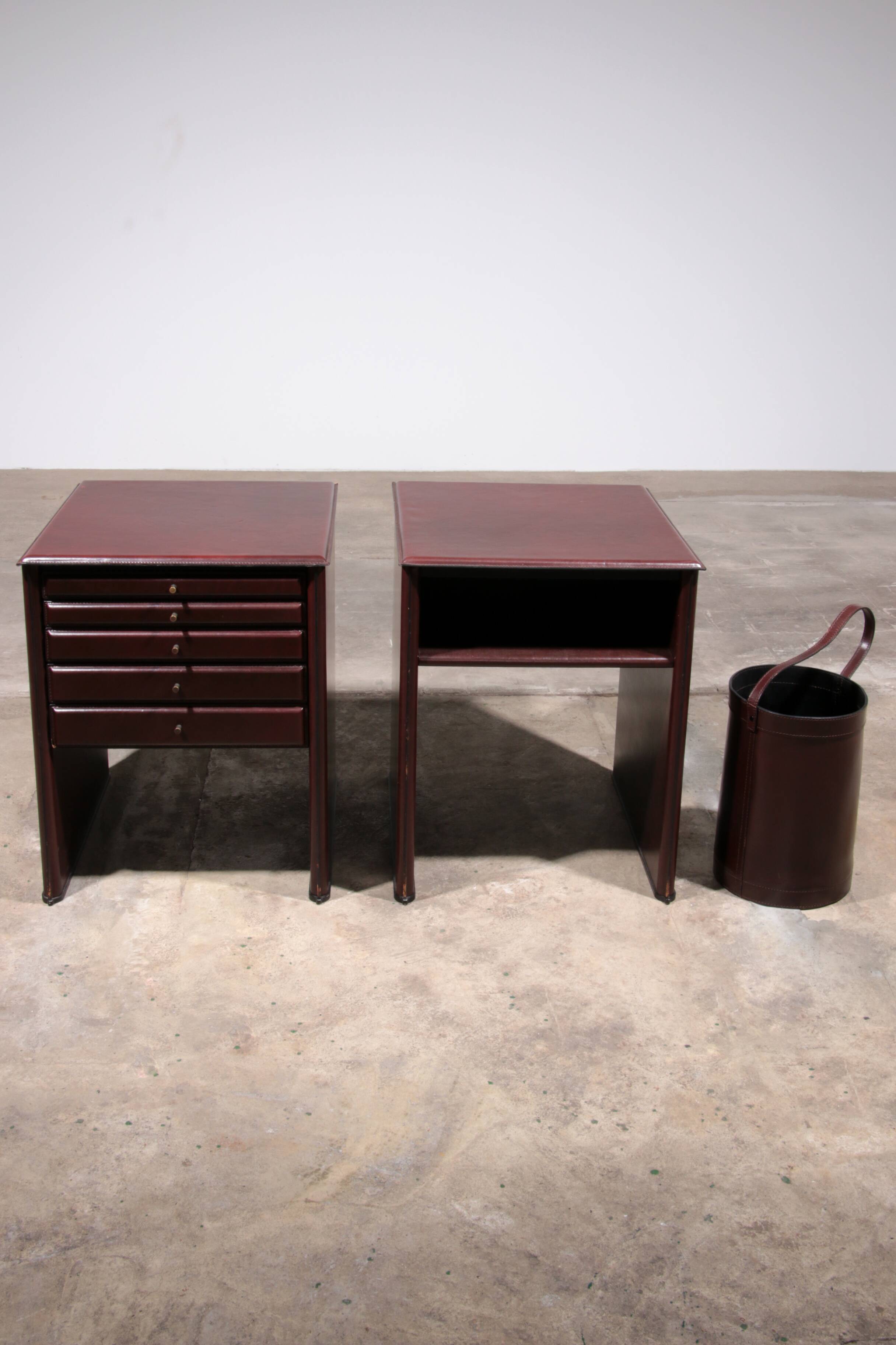 Italian Design Desk by Tito Agnoli for Matteo Grassi or a office set
