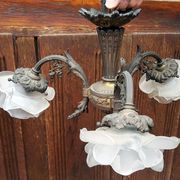 1930s light chandelier ceiling suspension