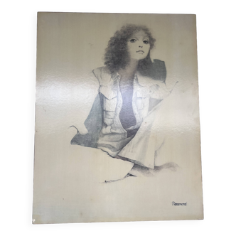 Vintage 70s work "Summer Mood" by Christine Rosamond