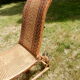 Chaise longue rotin et osier début 1900