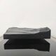 Black marble sculpture