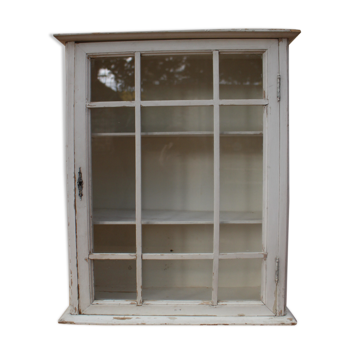 Glazed toilet cabinet