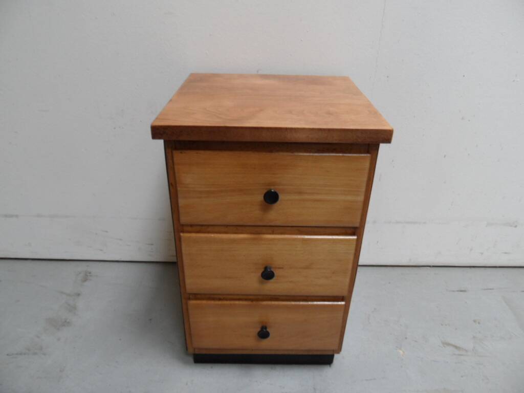 Vintage filing cabinet with drawers