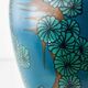 Art Deco Ceramic Table Lamp by PZH Gouda, 1928, with New Dupion Silk Shade