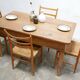 Table à manger de ferme, vintage en bois
