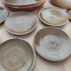 Antique stamped stoneware artisan service