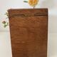 Boîte à fiche en bois vintage