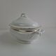 Soupière en porcelaine Art Déco tchécoslovaque des années 1930 par Duchcov Eduard Eichler