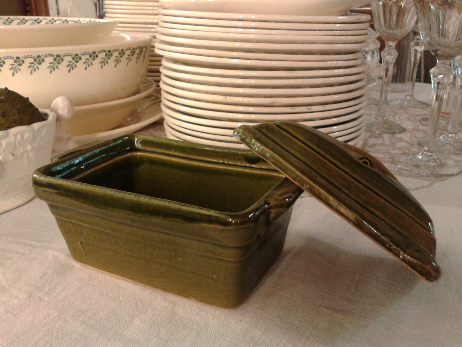 Glazed terracotta Terrine