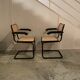 Paire de chaises Cesca B32 par Marcel Breuer années 1970