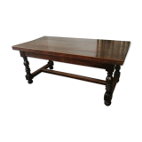Table de ferme massive en chêne