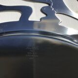 Plateau Alessi Ethno inox diamètre 33cm
