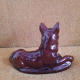 Vintage ceramic dog