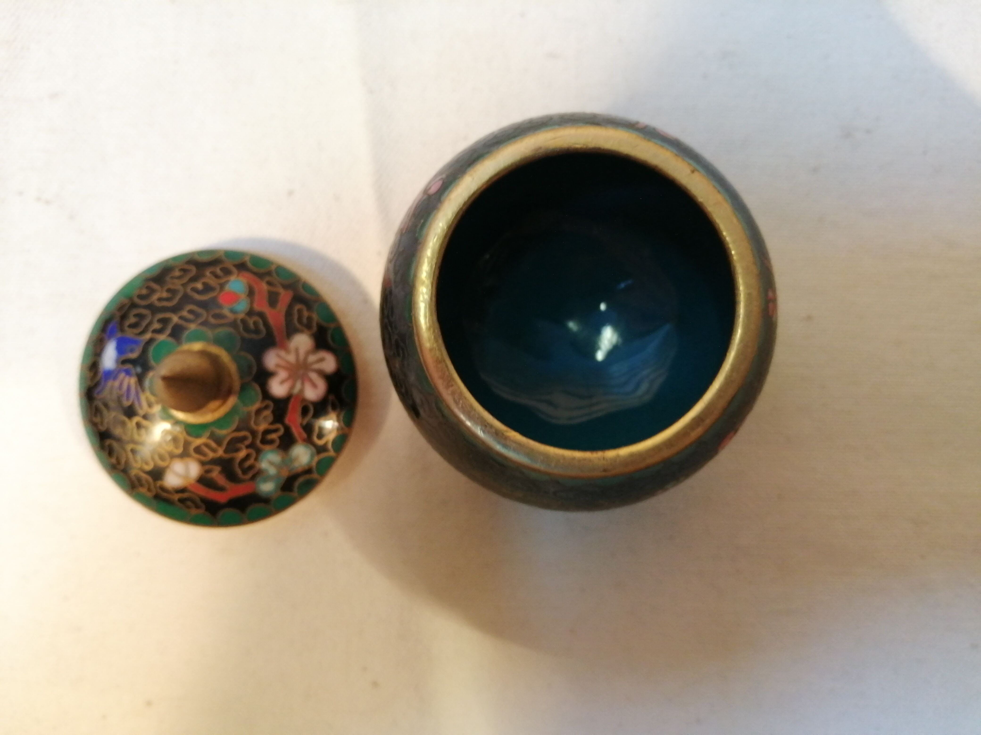 Small partitioned box or Asian case