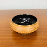 Vintage West Germany yellow ceramic empty pocket