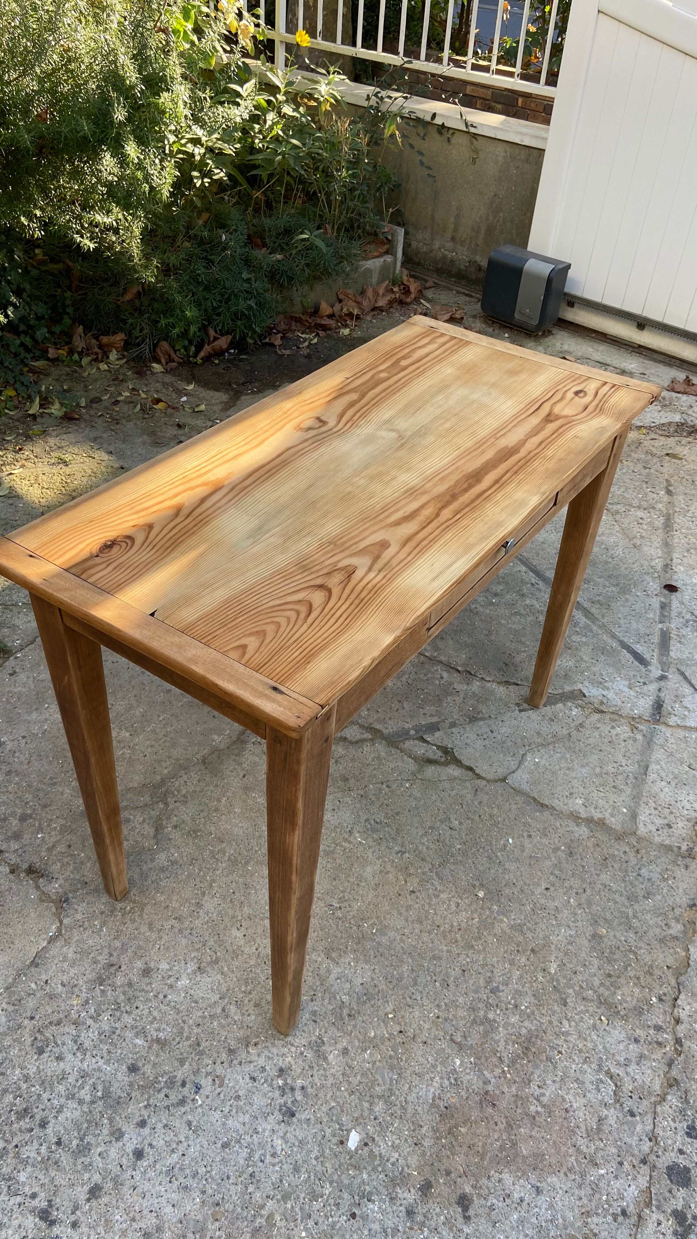Table de ferme ou bureau vintage