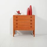 Scandinavian rationalist chest of drawers, 1960s