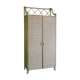 Armoire en rotin vintage