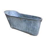 Baignoire zinc début XXe