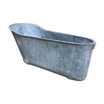 Baignoire zinc début XXe