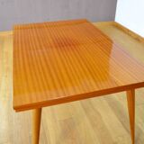 Vintage Mahogany Table French Work 1960