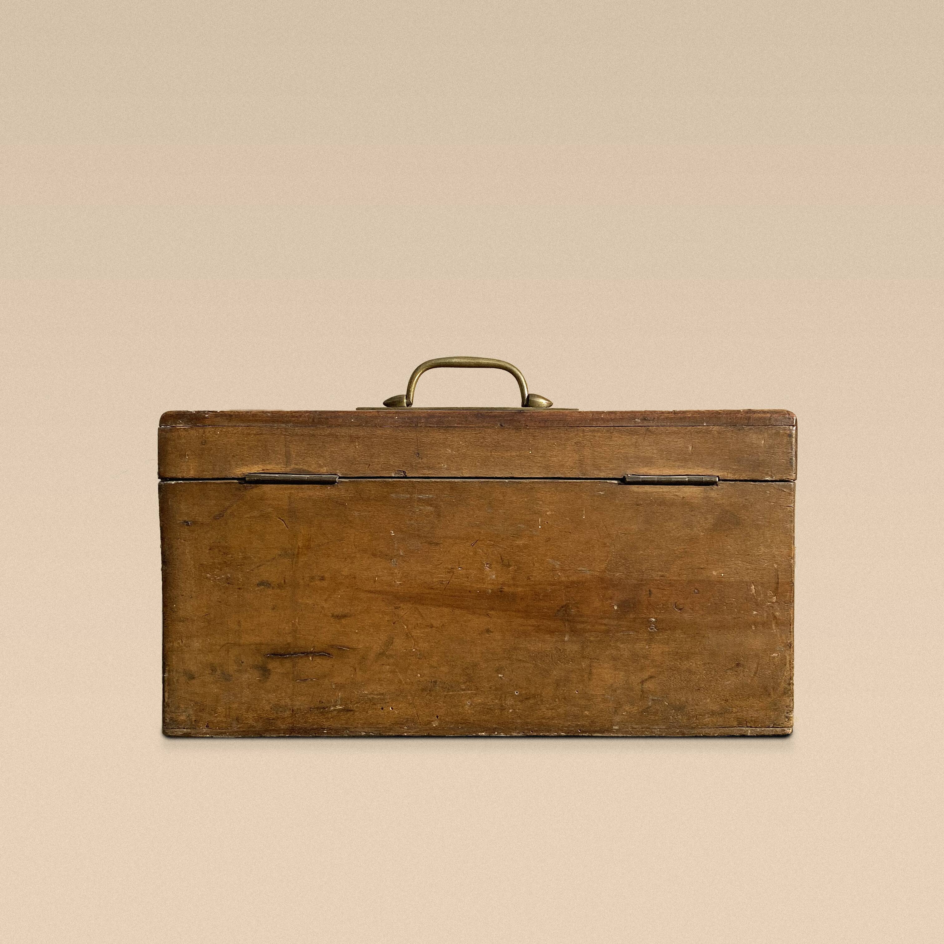 Malle en bois
