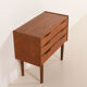 Commode danoise en teck, années 1960
