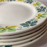 Six dessert plates