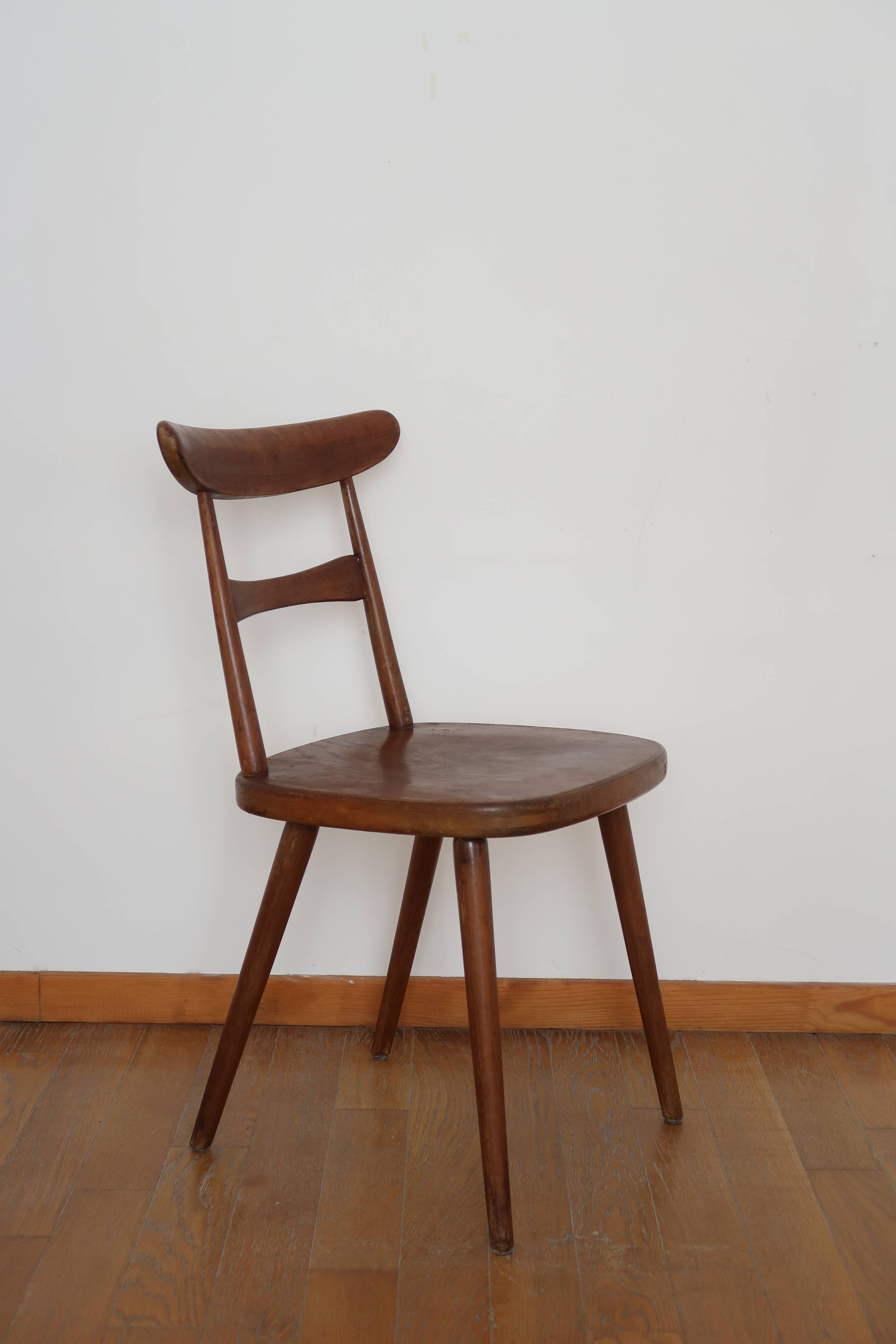 6 Scandinavian bistro chairs