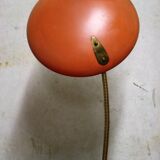 Orange midcentury table lamp by Philips, 1960s