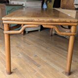 Table de salle à manger chinoise ancienne en orme