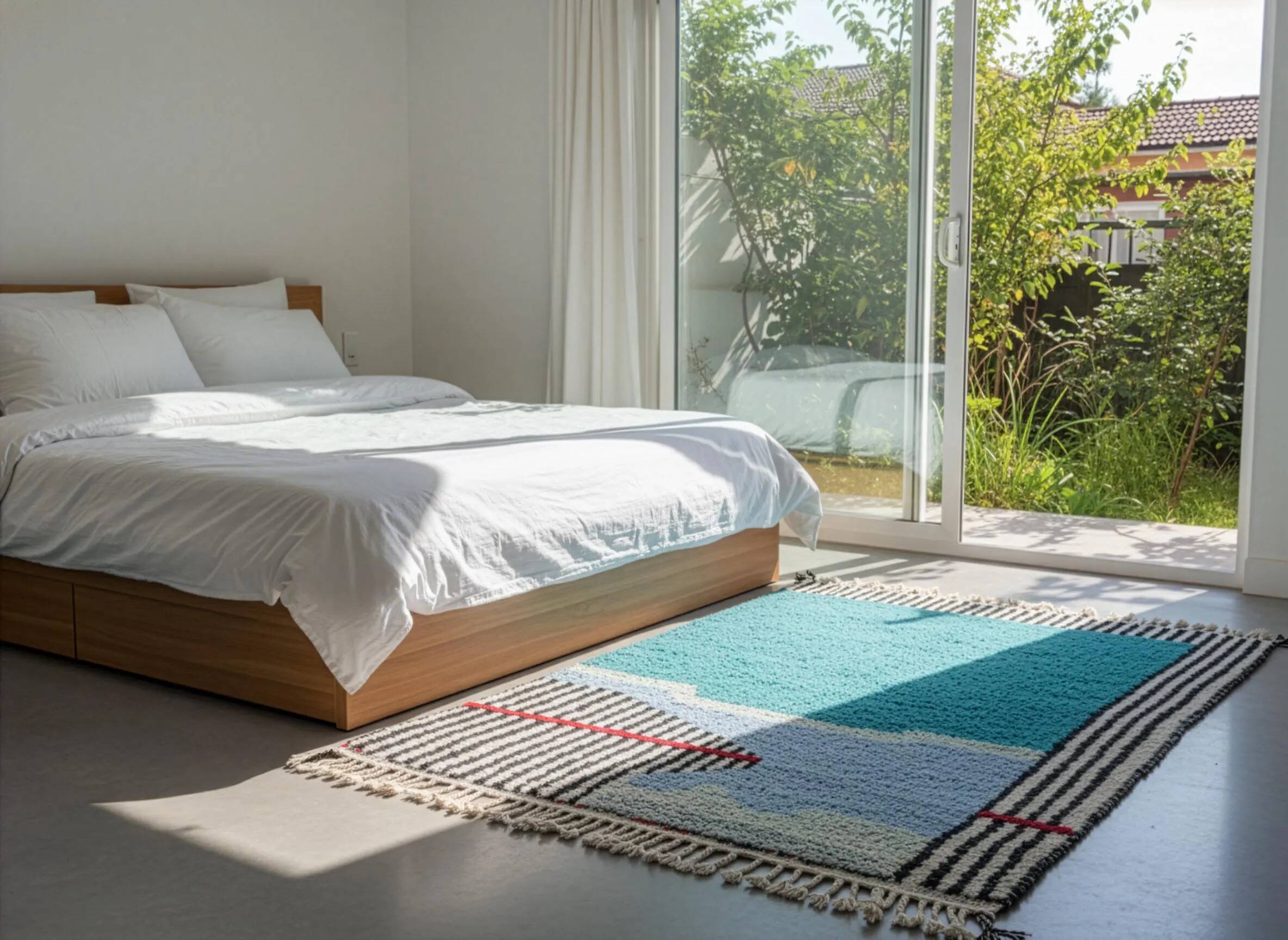 Traditional Berber rug 3x2 m