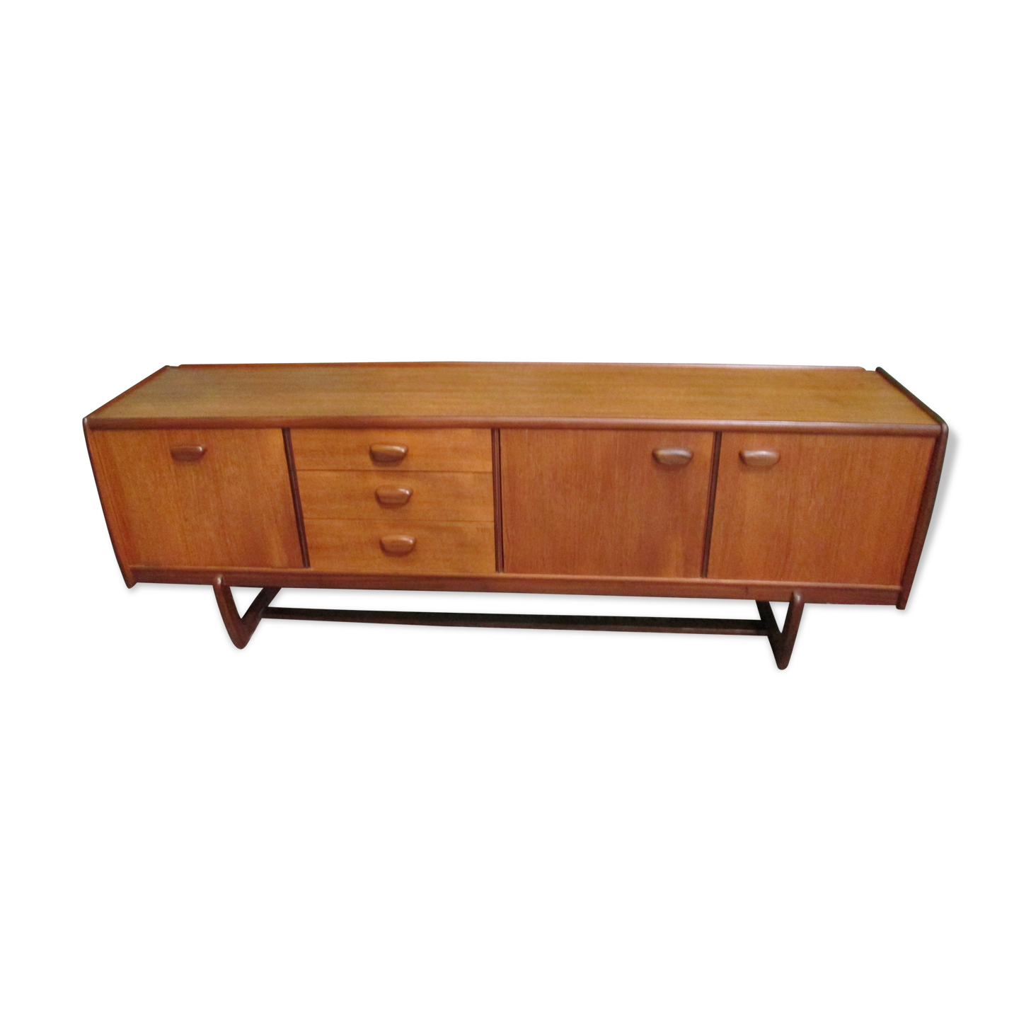 Vintage teak line sideboard