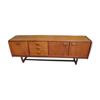 Vintage teak line sideboard