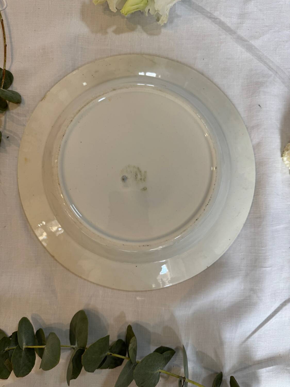 Vintage shallow goose dish