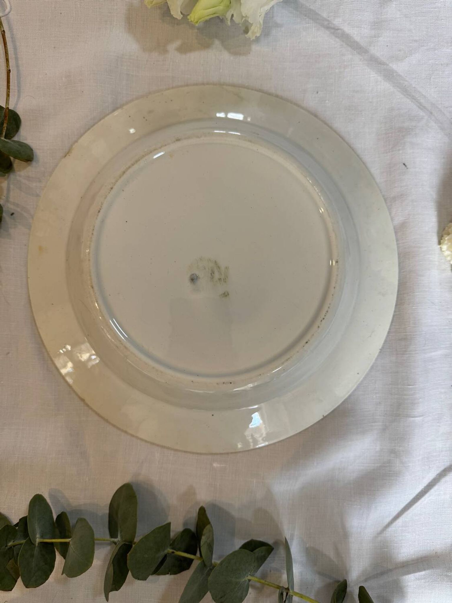 Vintage shallow goose dish