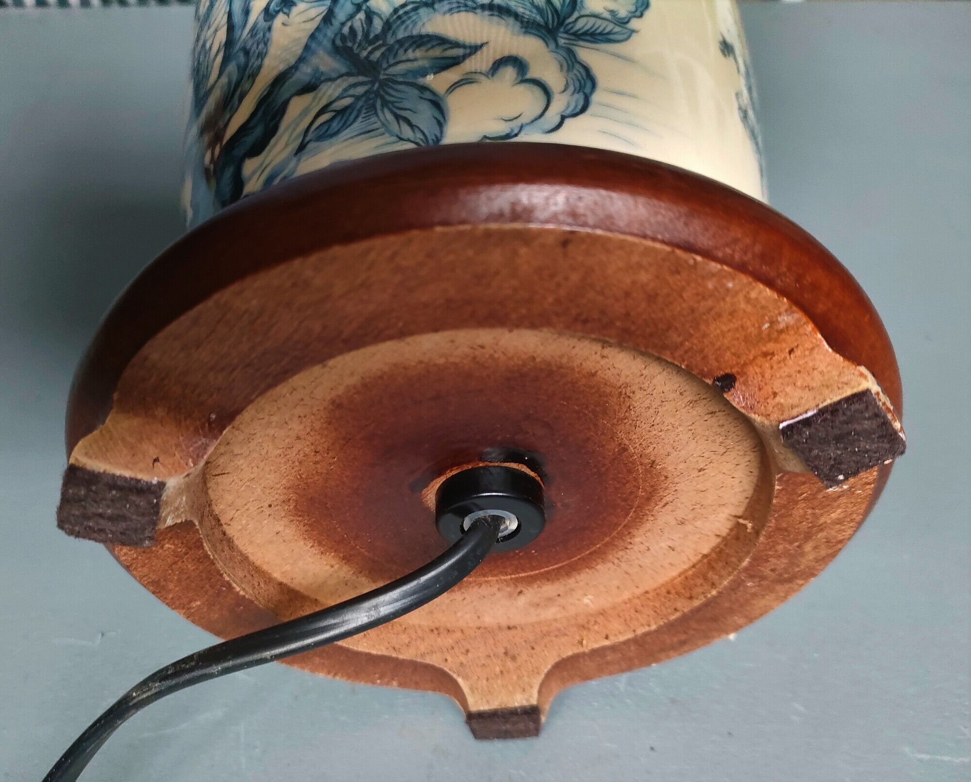 Tetras Lamp Foot - China - XXth - A lustro (ceramic)