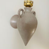 Amphora sconces in stoneware