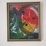 Small abstract painting