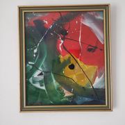 Petite peinture abstraite