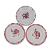 Lot de 3 assiettes