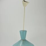 Lustre en verre forme diabolo