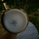 Magnificent Round Vase in Limoges Porcelain – Marble Effect / Scaled