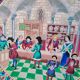 Longwy Platter "the Merchants' Hall"