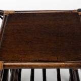 Bamboo and rattan bench
