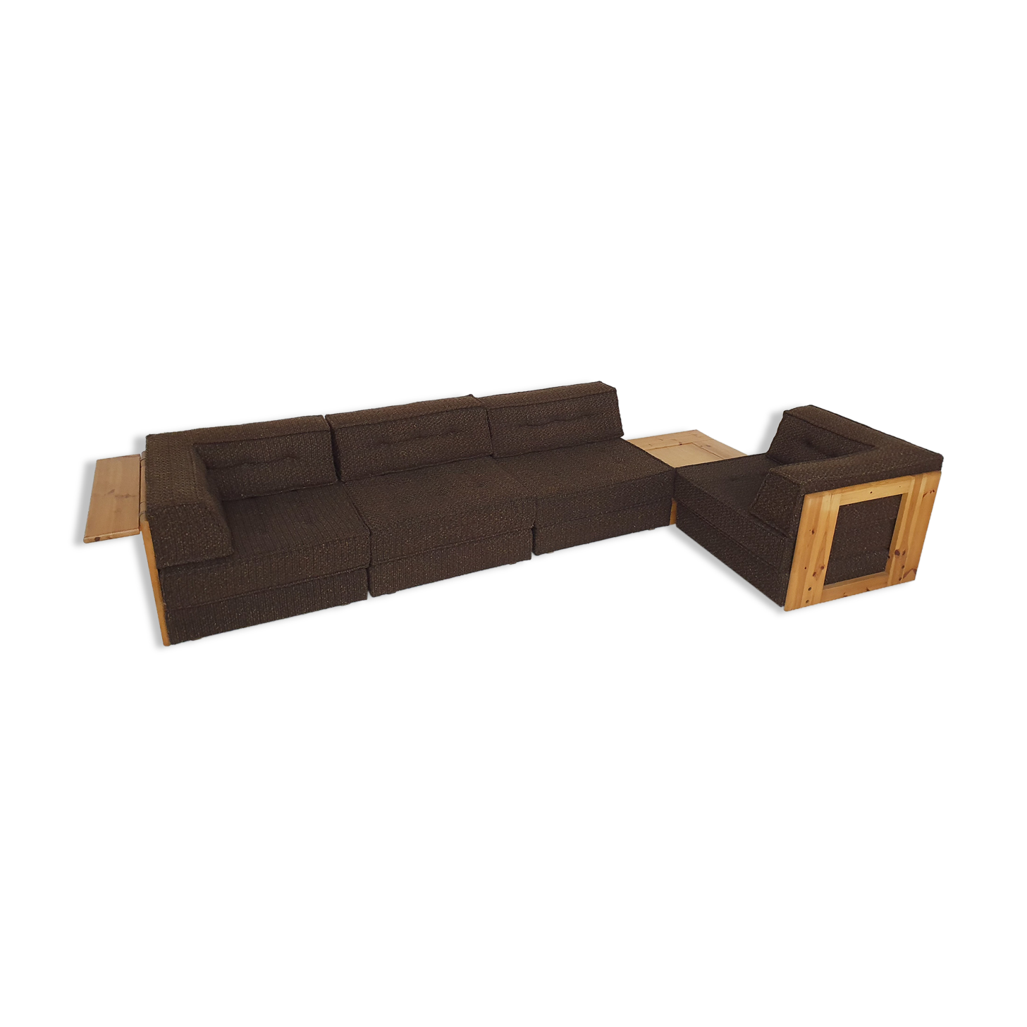 Mid-century modulair sofa by Vilka, Finland 1960's